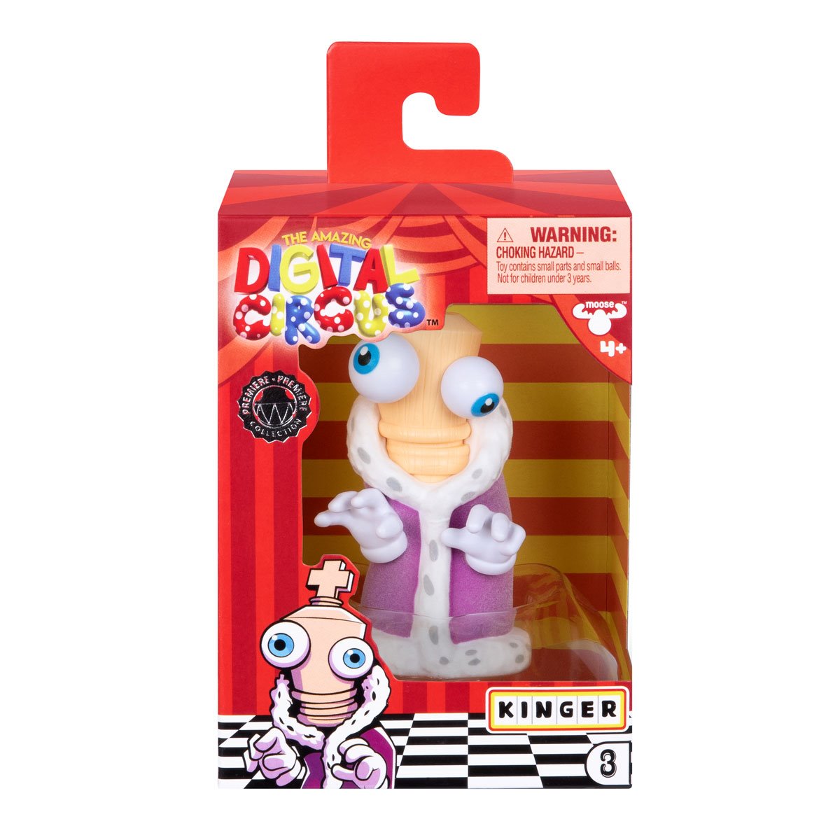 Amazing Digital Circus Kinger 4-Inch Vinyl Figure
