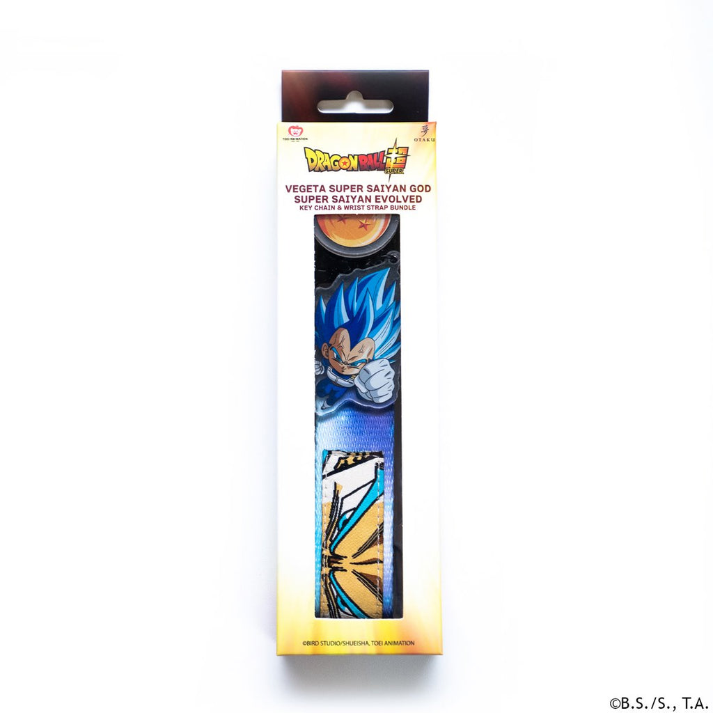 Dragon Ball Super Vegeta Super Saiyan Blue Keystrap