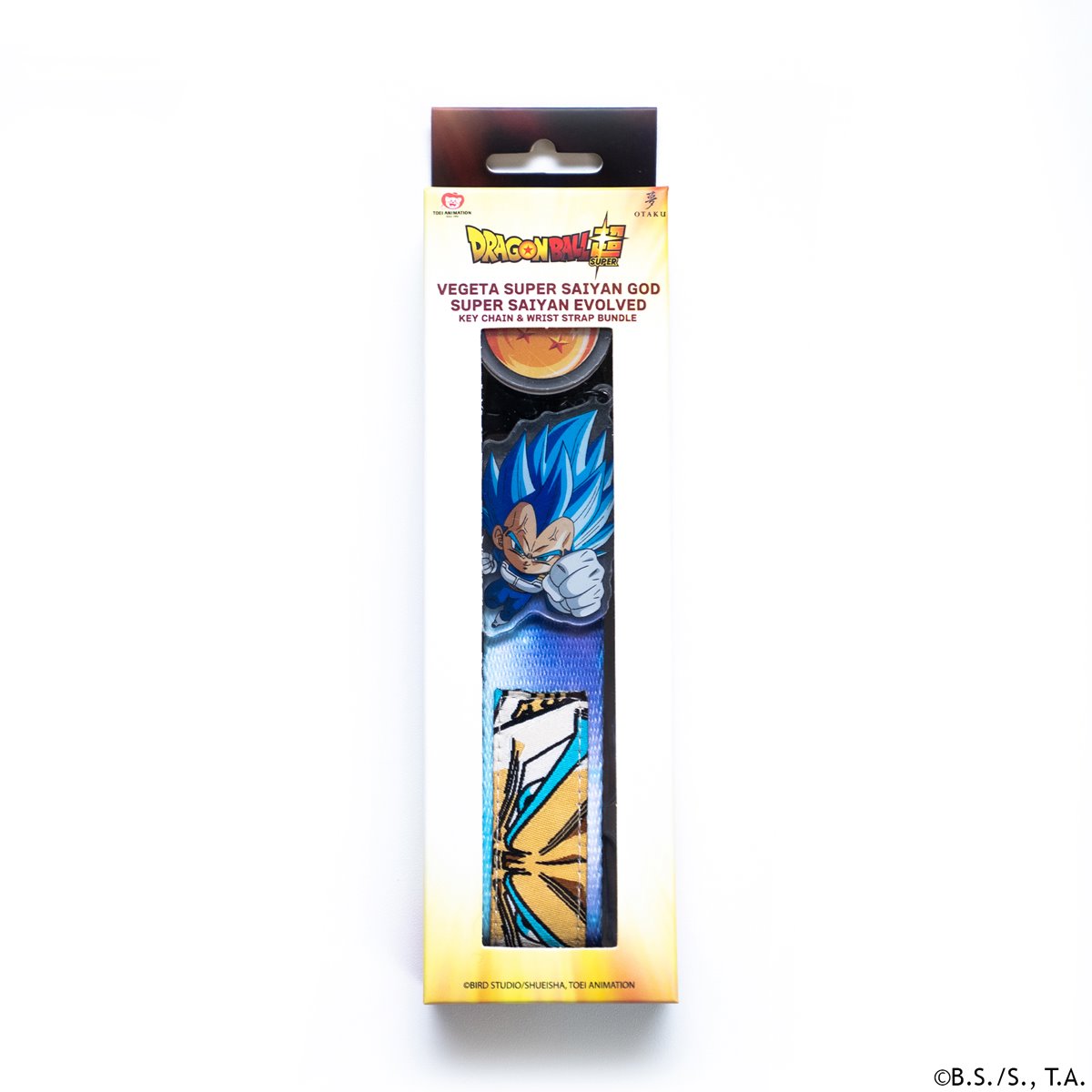 Dragon Ball Super Vegeta Super Saiyan Blue Keystrap