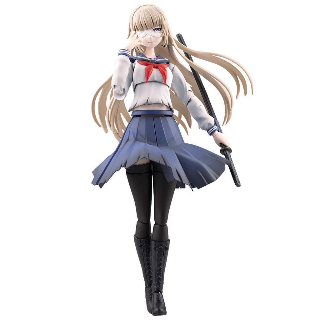 Sousai Shoujo Teien Kuon Yakushiji (Maria Kagaribi Damage Version) School Girl Emulation 1:10 Scale Model Kit