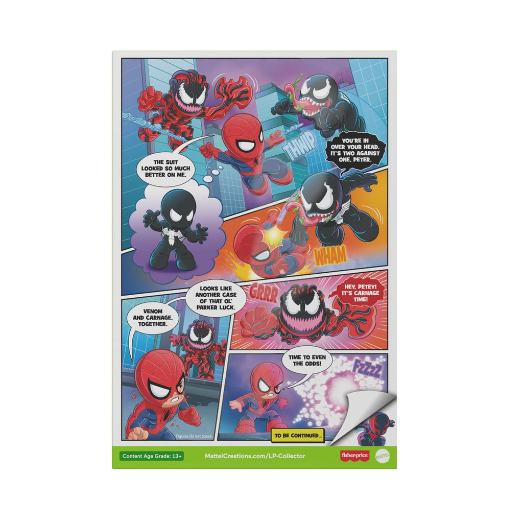 Marvel Spider-Man: Issue 1 Little People Collector Figure Set