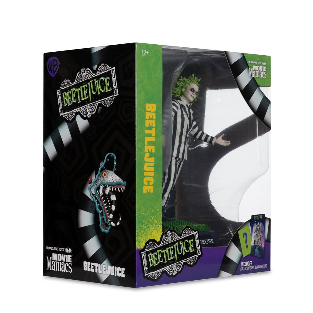 Movie Maniacs Beetlejuice 1988 6-Inch Scale Posed Figure