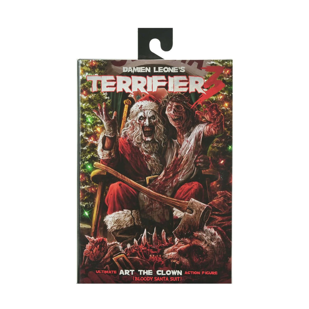 Terrifier 3 Ultimate Art the Clown Bloody Santa Suit 7-Inch Scale Action Figure