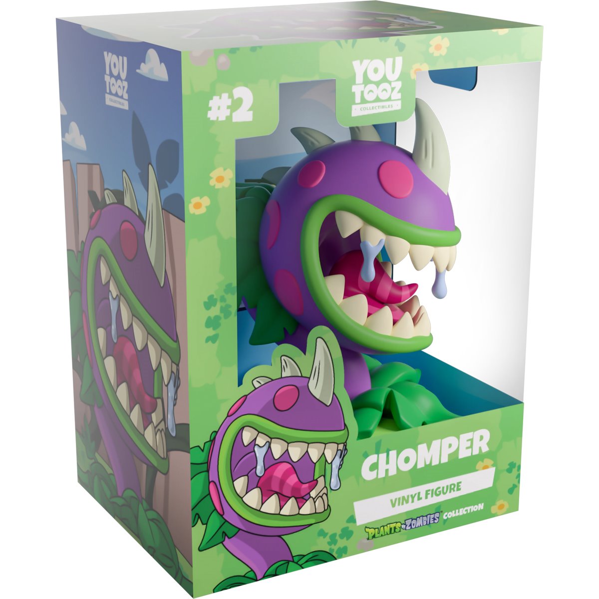 Plant Vs Zombies Collection Chomper Vinyl Figure #2