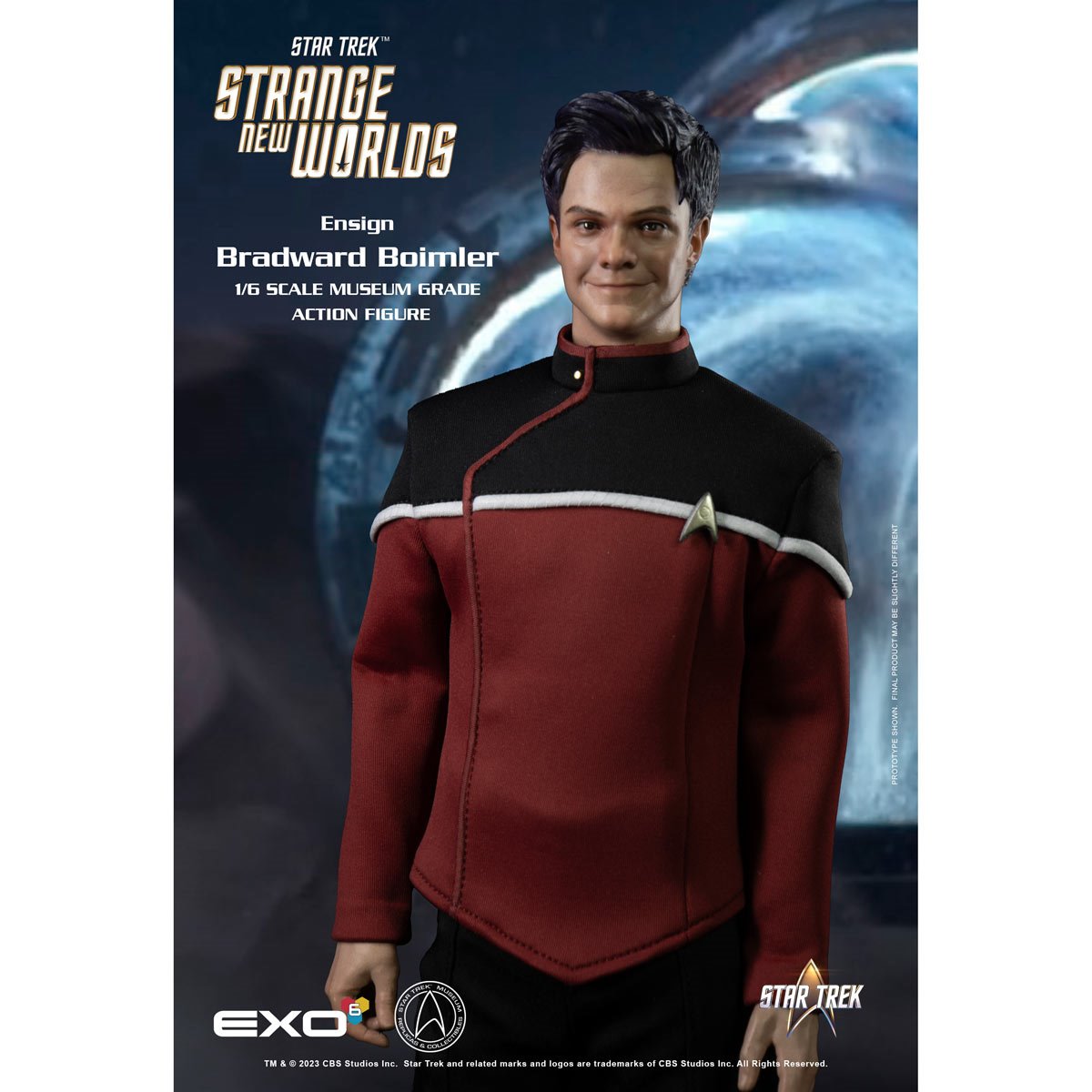 Star Trek: Strange New Worlds Ensign Brad Boimler 1:6 Scale Action Figure