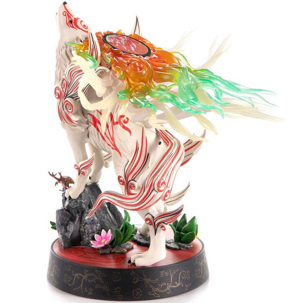 Okami: Shiranui 9-Inch Staute - Celestial Howl Pose