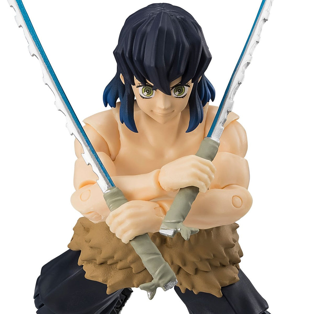 Demon Slayer: Kimetsu no Yaiba Ultimate Legends High Definition Inosuke Hashibira (Without Mask) Action Figure