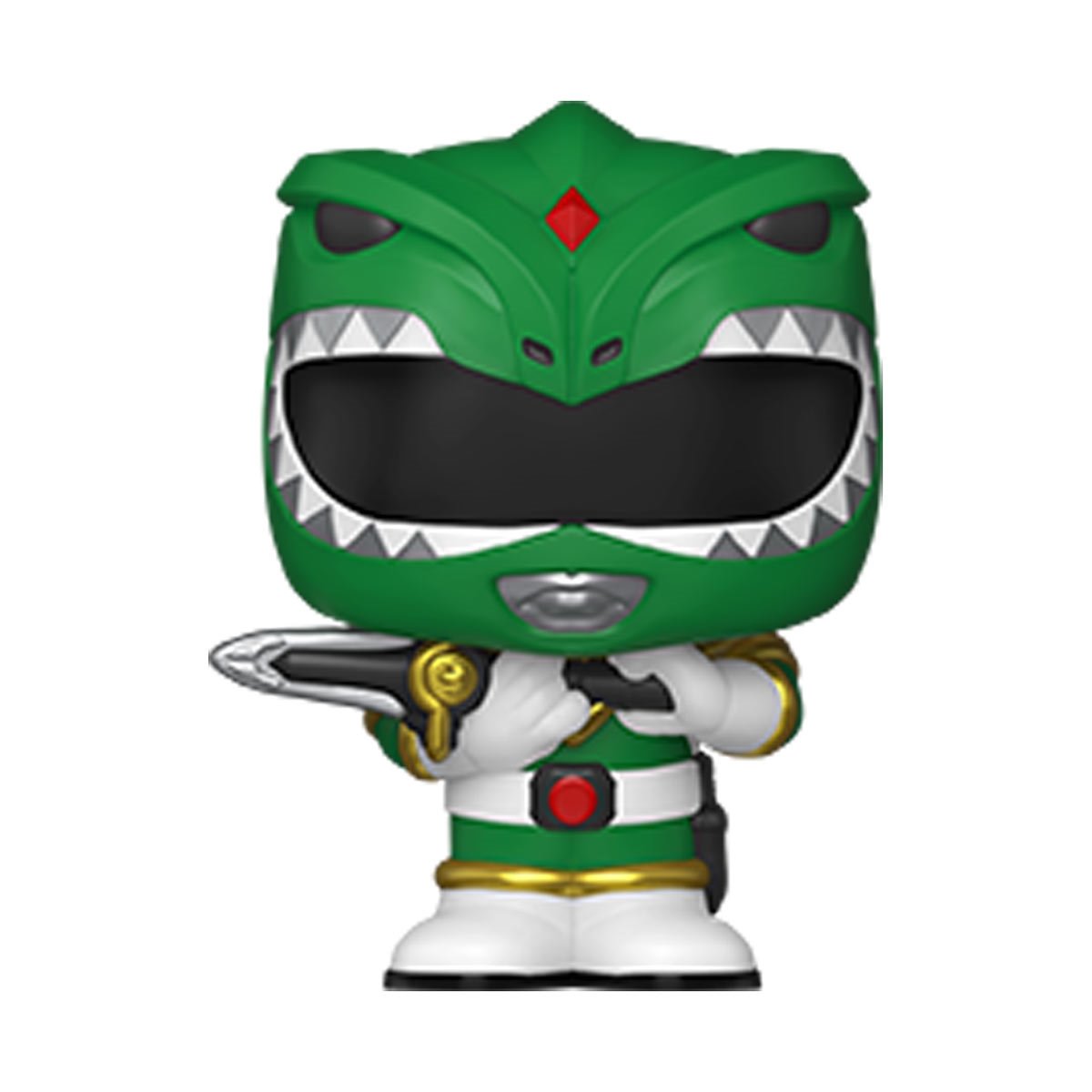 Mighty Morphin Power Rangers Dragonzord with Green Ranger Funko Bitty Pop! Bitty Bot Vinyl Figure