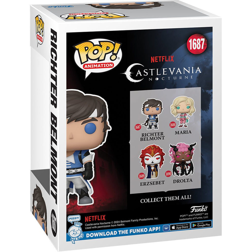 Castlevania: Nocturne Richter Belmont Funko Pop! Vinyl Figure #1687