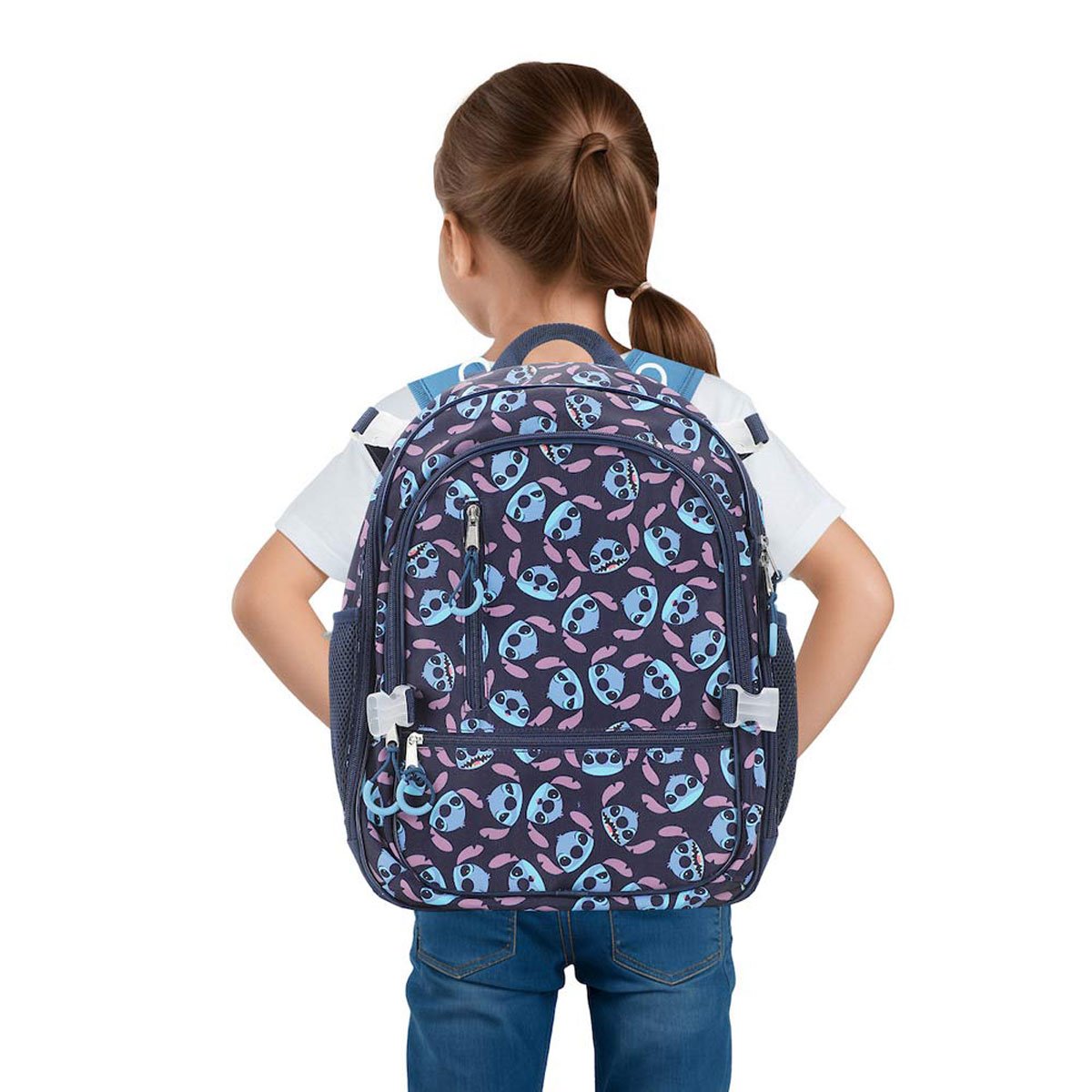 Lilo & Stitch Stitch All Over Print Youth Backpack 5-Piece Set