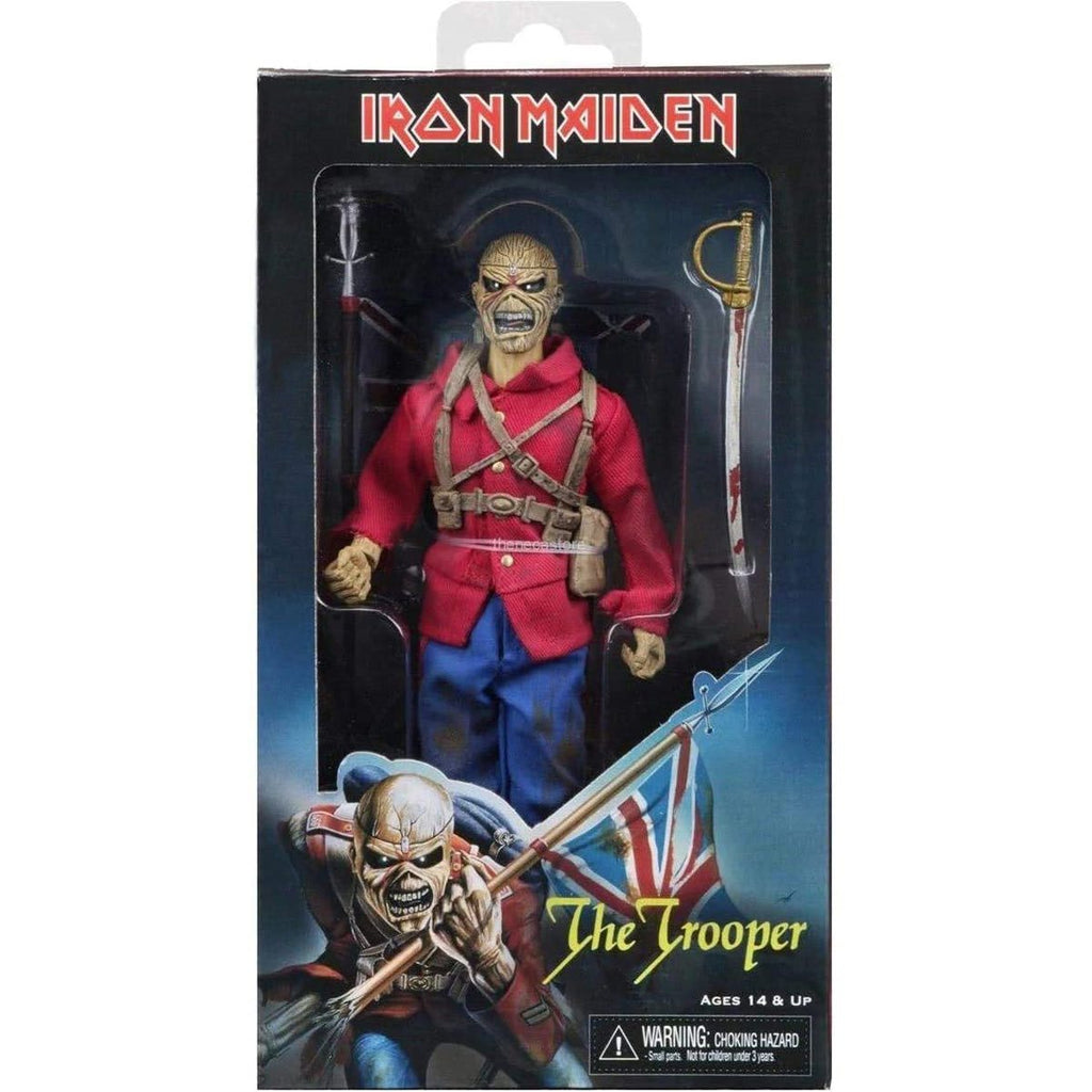 Iron Maiden Trooper Eddie 8-Inch Retro Action Figure
