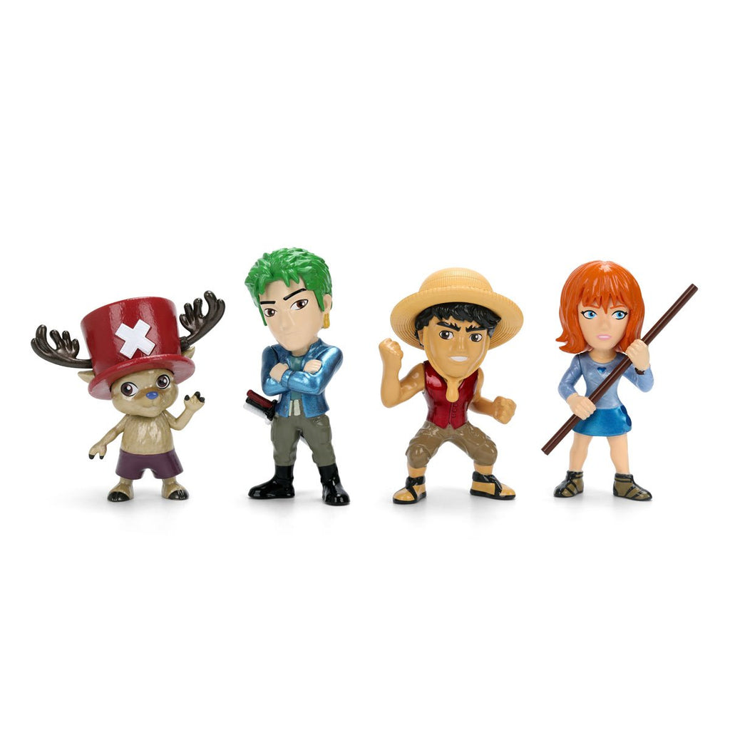 One Piece MetalFigs 2 1/2-Inch Die-Cast Metal Mini-Figure 4-Pack
