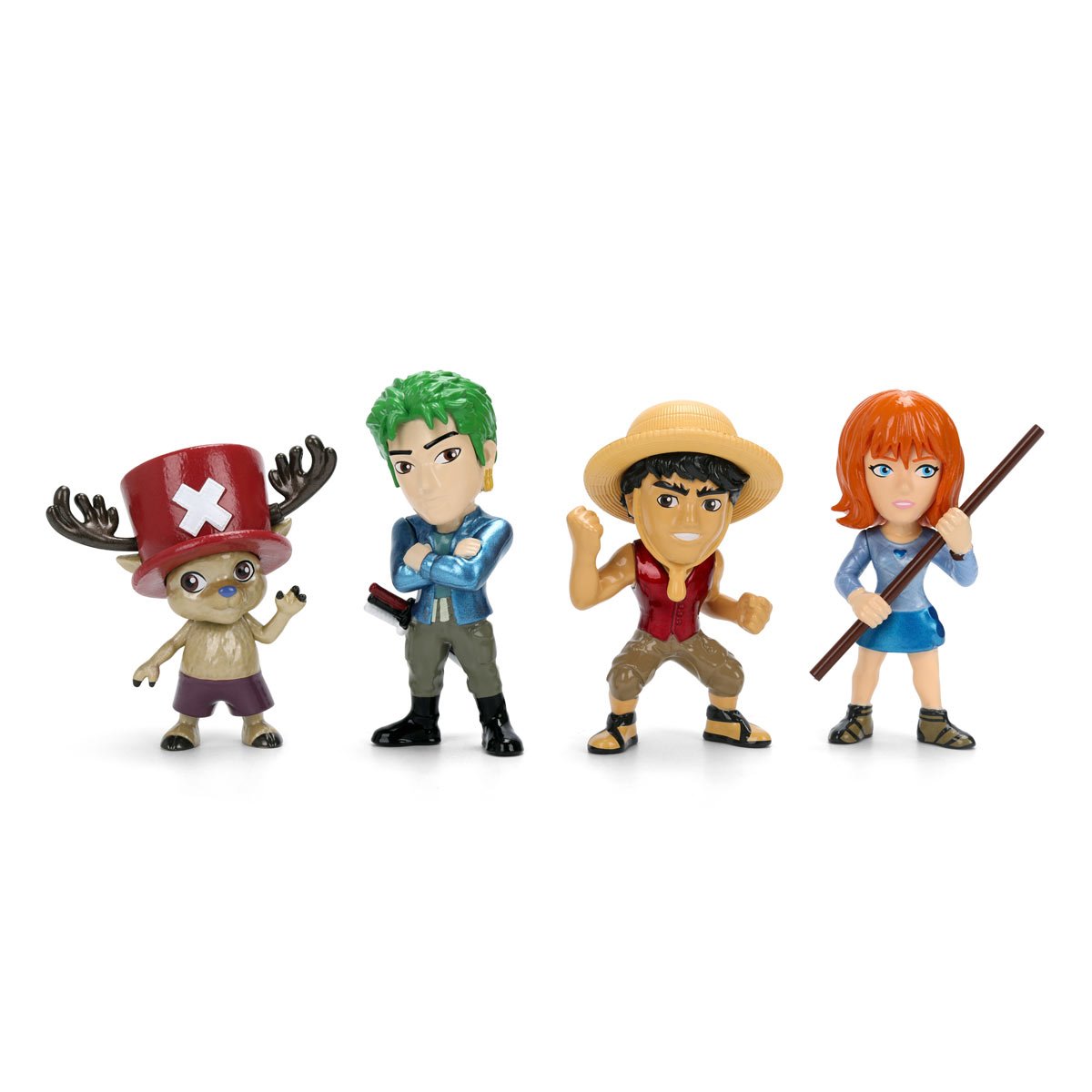 One Piece MetalFigs 2 1/2-Inch Die-Cast Metal Mini-Figure 4-Pack