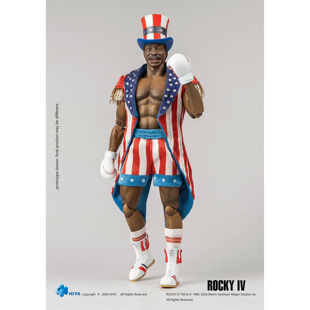 Rocky IV Apollo Creed Exquisite Super Series 1:12 Scale Action Figure