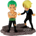Roronoa Zoro and Sanji Nothing At All World Collectable Figure Log Stories Statue