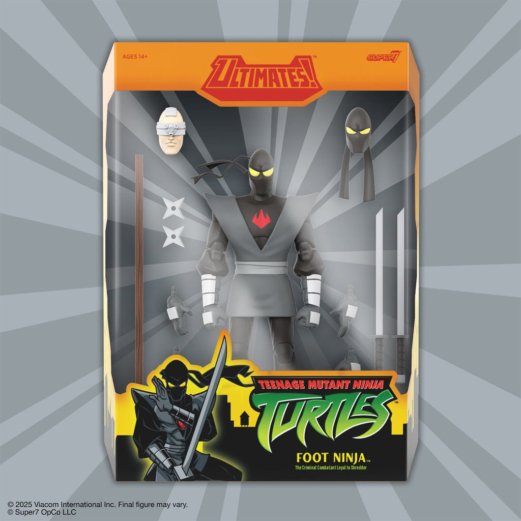 Teenage Mutant Ninja Turtles Ultimates Wave 12 Foot Ninja 7-Inch Action Figure