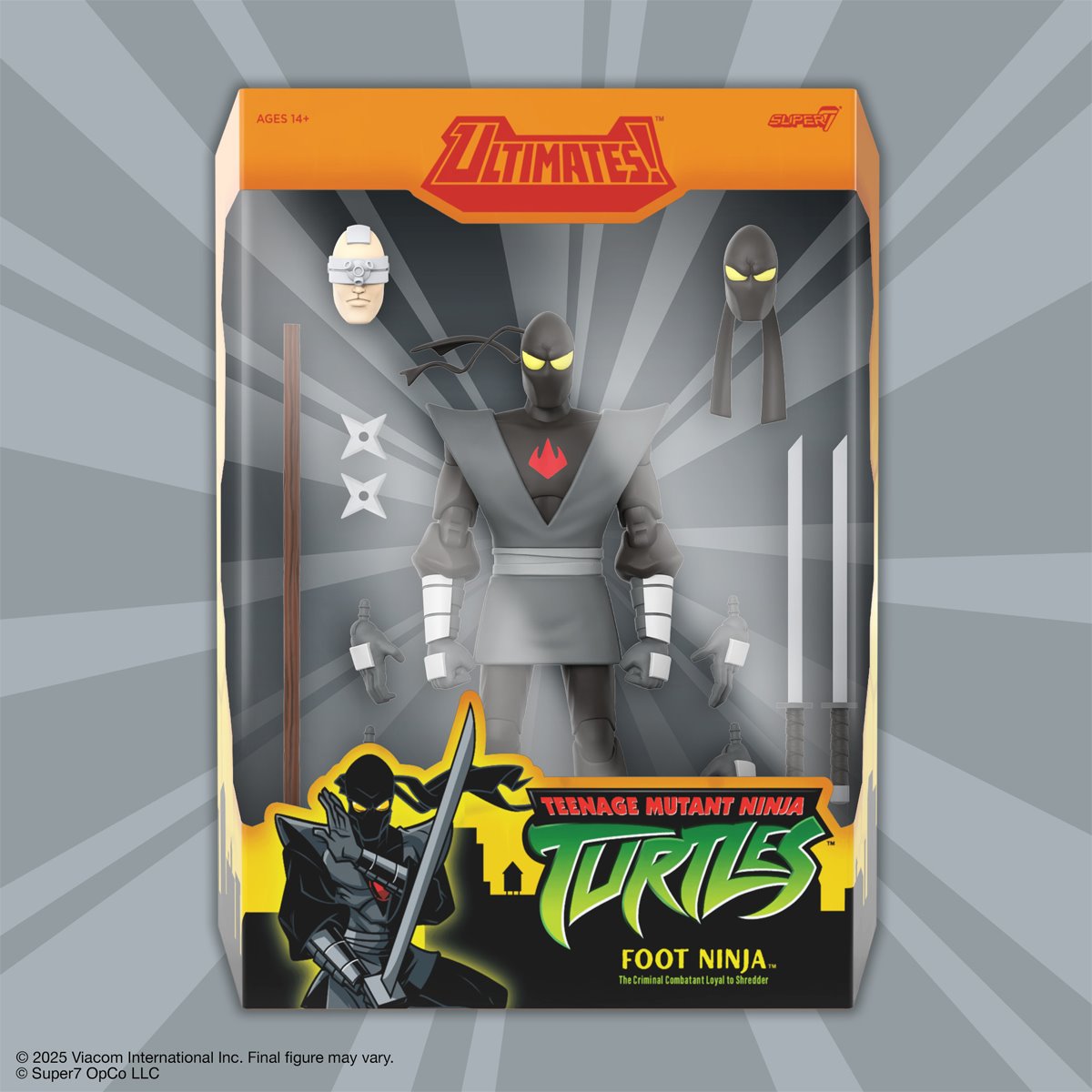 Teenage Mutant Ninja Turtles Ultimates Wave 12 Foot Ninja 7-Inch Action Figure