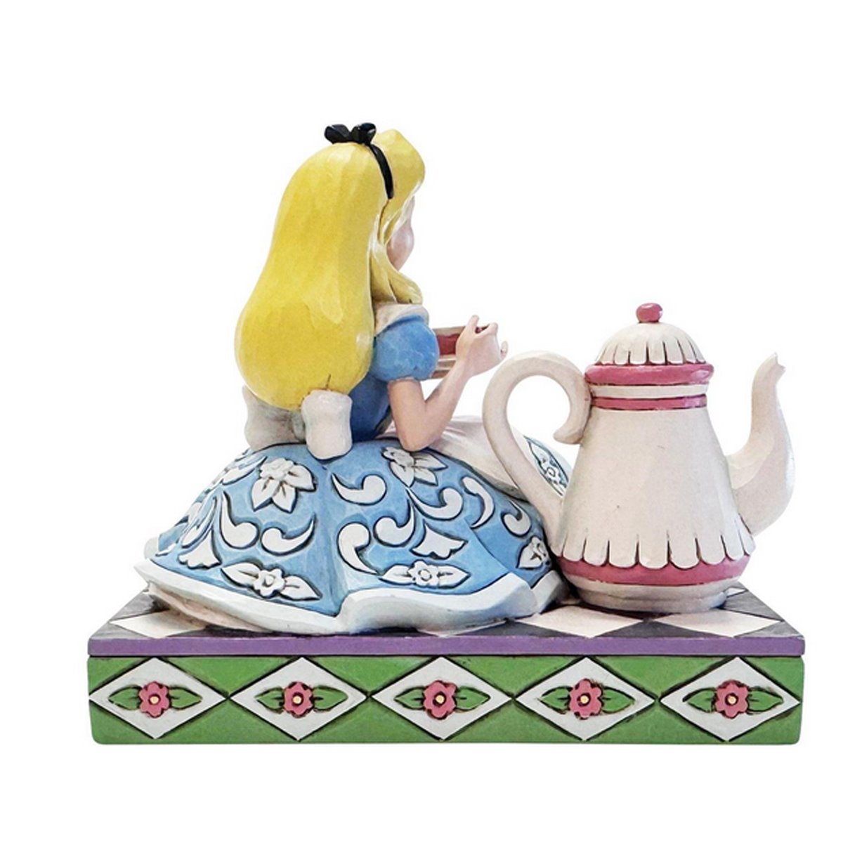 Disney Traditions Alice in Wonderland Alice with Teapot Statue