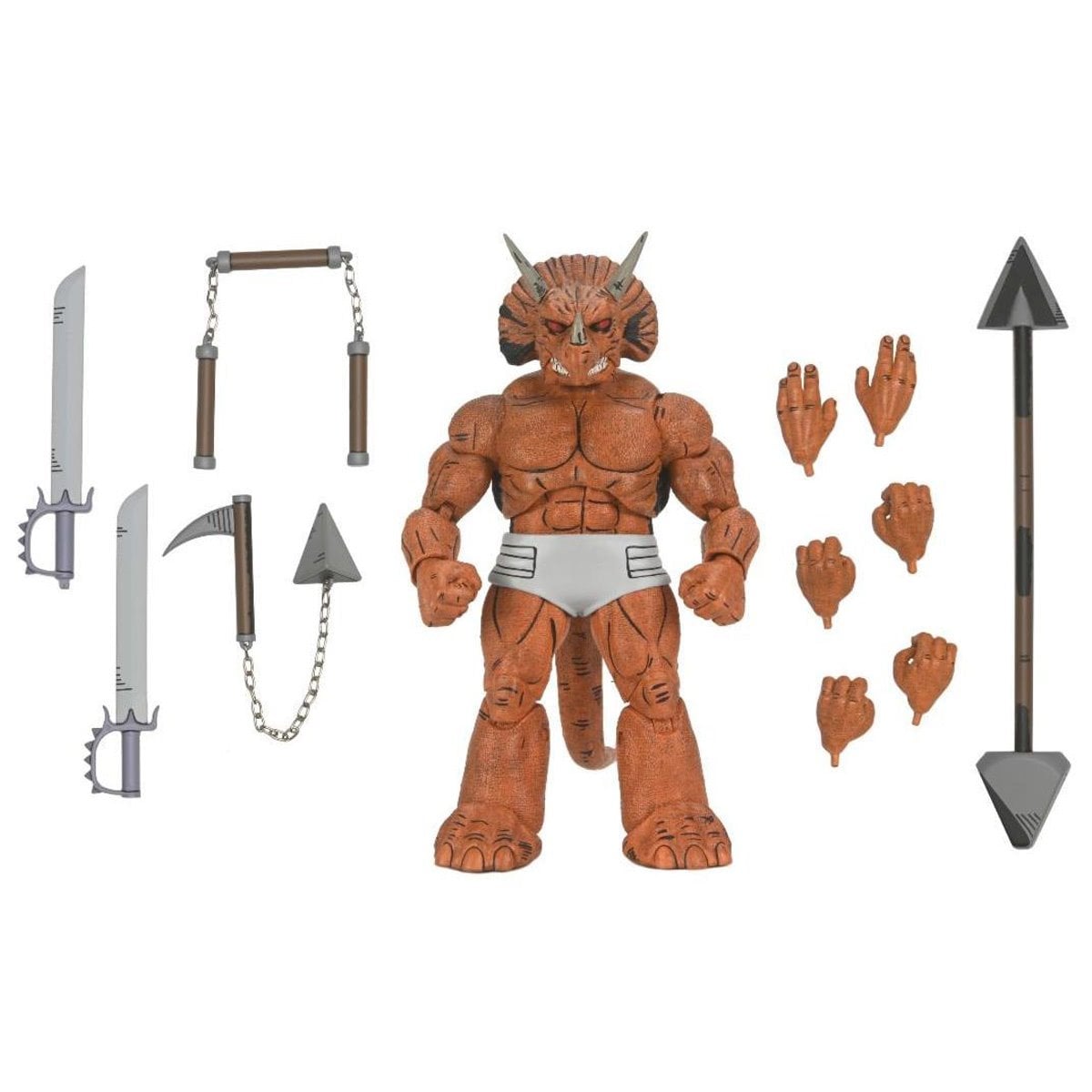 Teenage Mutant Ninja Turtles Mirage Comics Triceraton Gladiator 7-Inch Scale Action Figure
