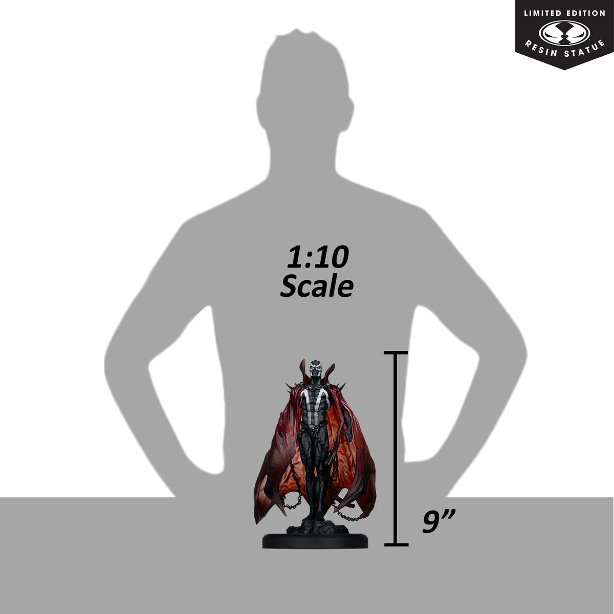 Spawn by Puppeteer Lee Black White and Red All Over 1:10 Scale Resin Statue