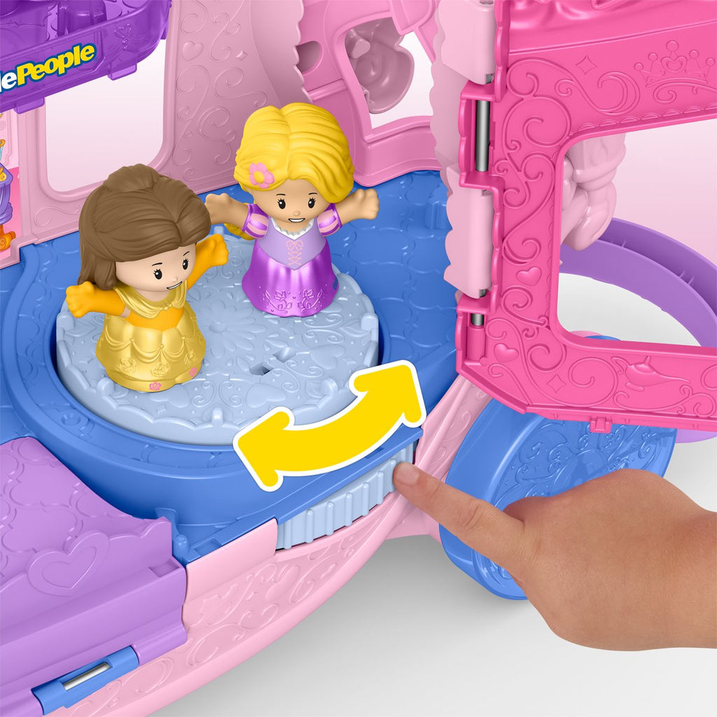 Disney Princess Little People Pull-Along Musical Carriage Playset