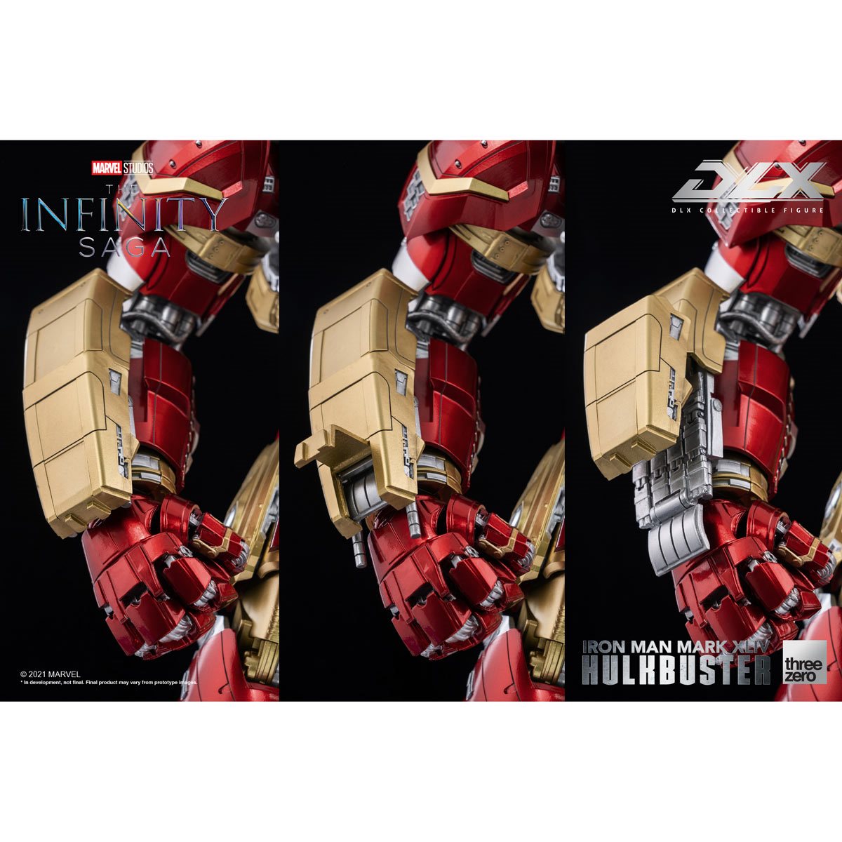 Marvel Infinity Saga Iron Man Mark 44 Hulkbuster DLX Figure