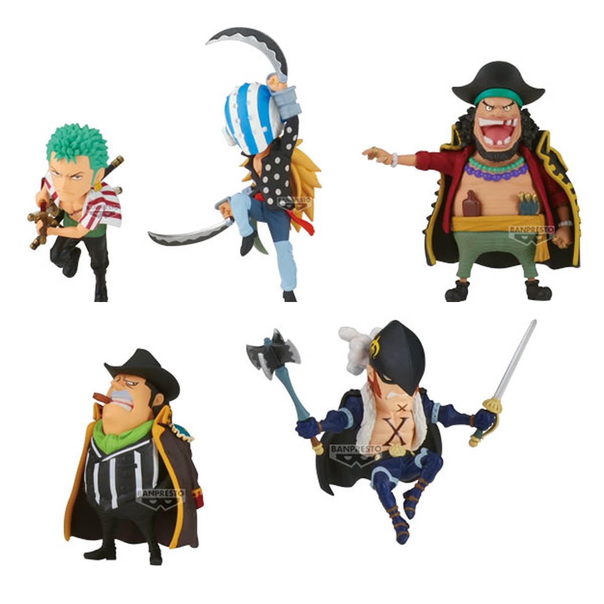 One Piece Sabaody Island The Worst Generation 2 World Collectable Mini-Figure Box of 12