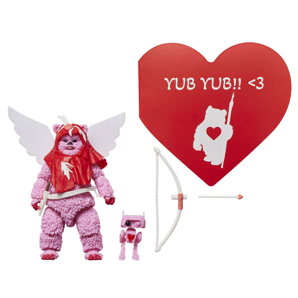 Star Wars The Black Series Ewok (Valentine’s Day Edition) 6-Inch Action Figure