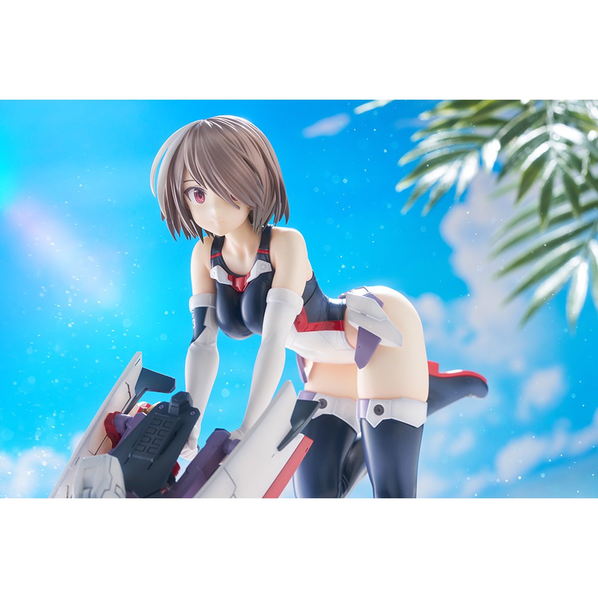Frame Arms Girl Kongo Swimsuit Version Statue