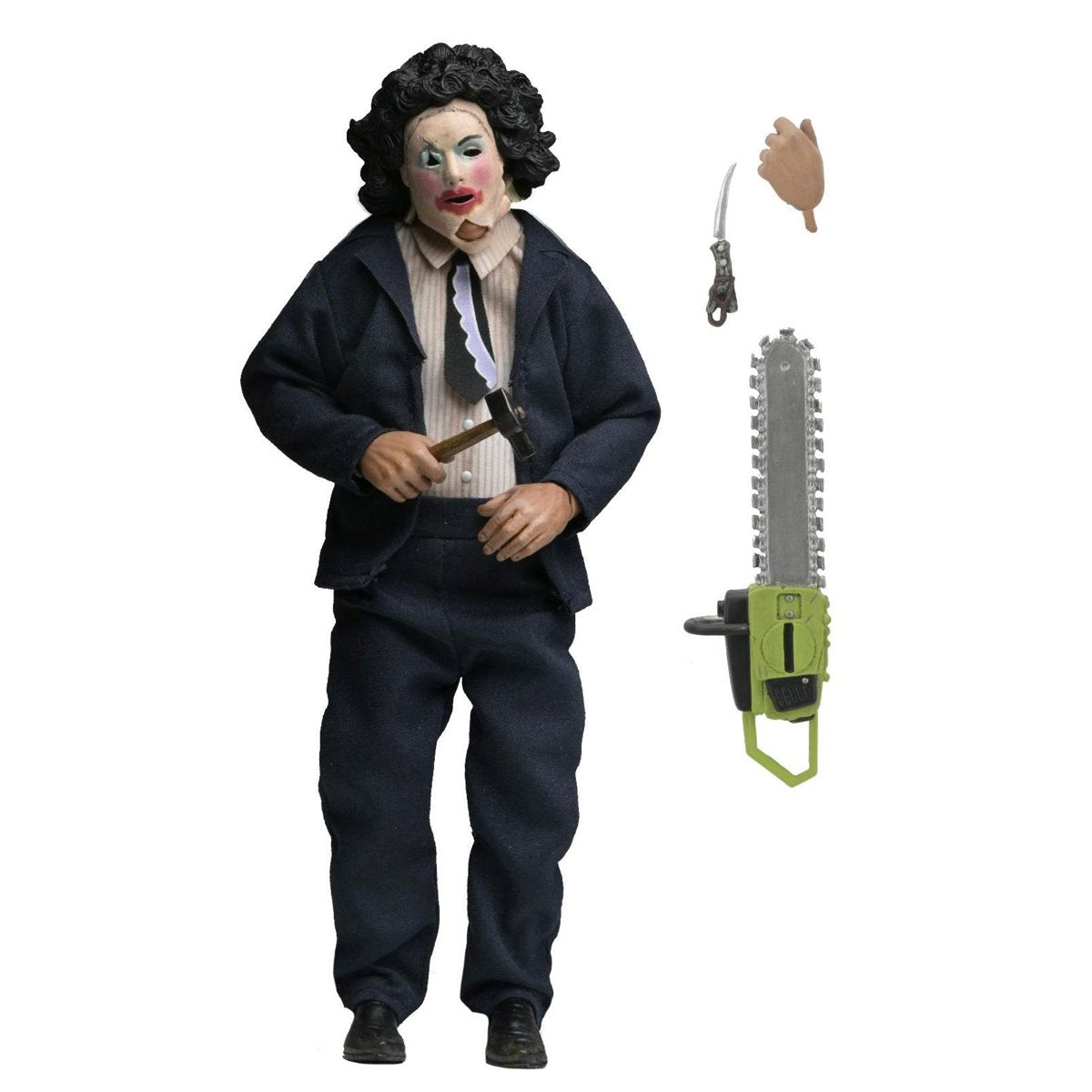 The Texas Chainsaw Massacre Leatherface with Pretty Woman Mask 8-Inch Clothed Action Figure