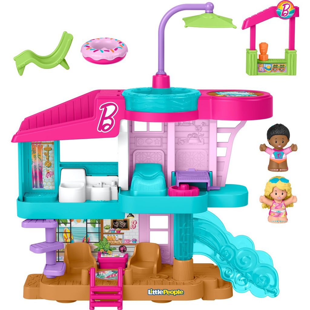 Barbie Little People Beach House Playset