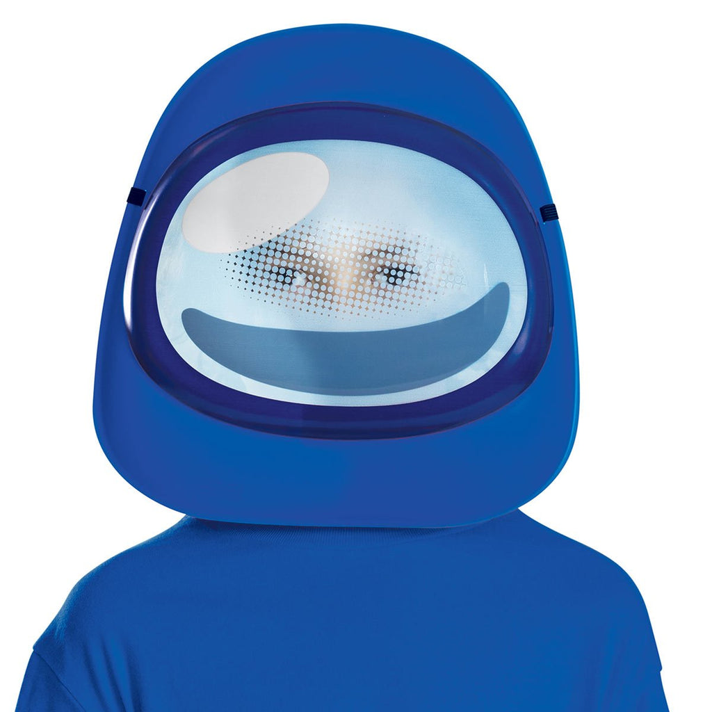 Among Us Blue Impostor Roleplay Mask