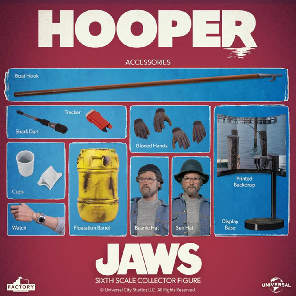 Jaws Matt Hooper 1:6 Scale Action Figure