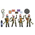 Teenage Mutant Ninja Turtles (1990 Movie) Dimension X-mas Vacation 7-Inch Scale Action Figure 4-Pack