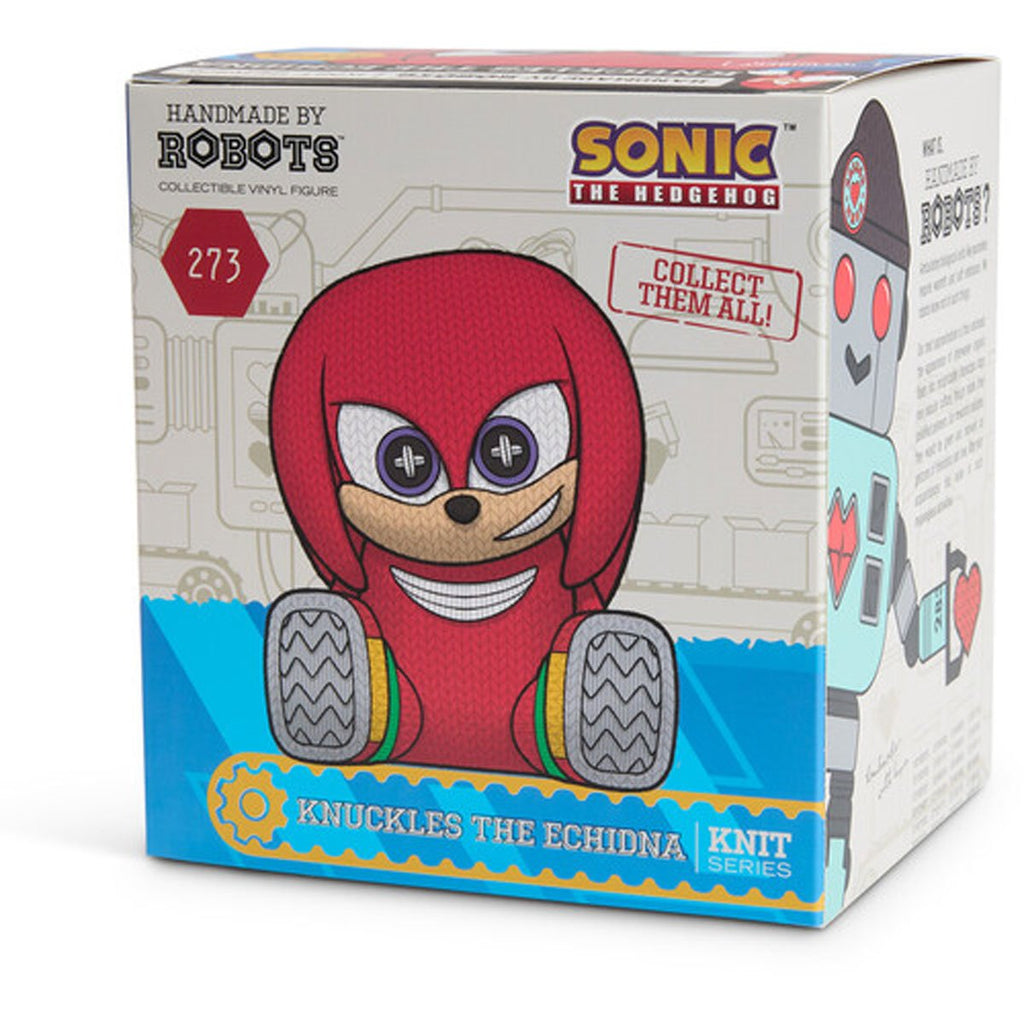 Sonic the Hedgehog Knuckles the Echinda #273 Handmade By Robots Vinyl Figure