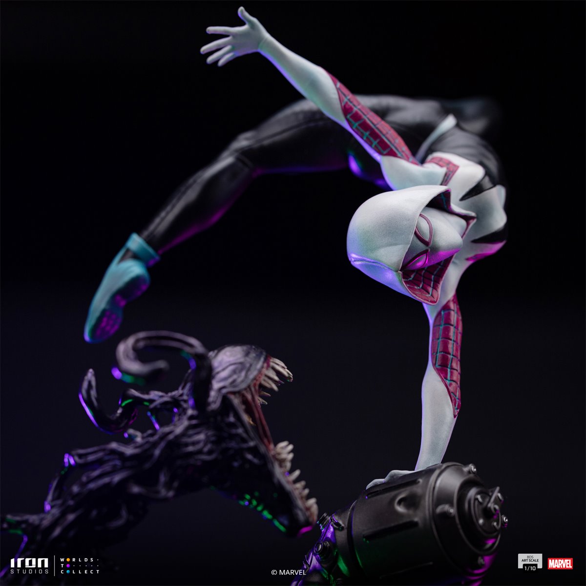 Ghost-Spider Spider-Man vs Villains Battle Diorama Series 1:10 Art Scale Limited Edition Statue