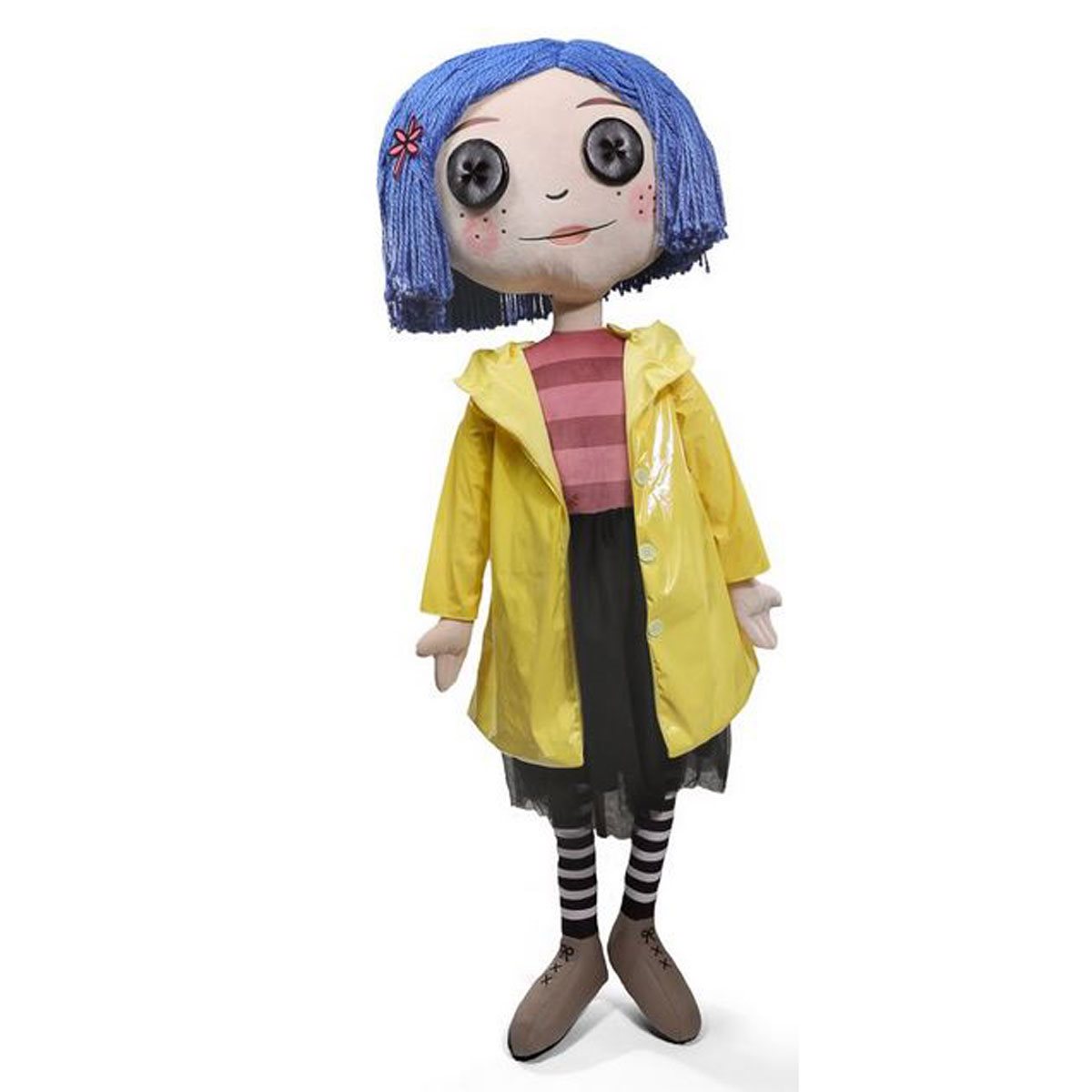 Coraline with Button Eyes 5-Foot Life-Size Plush