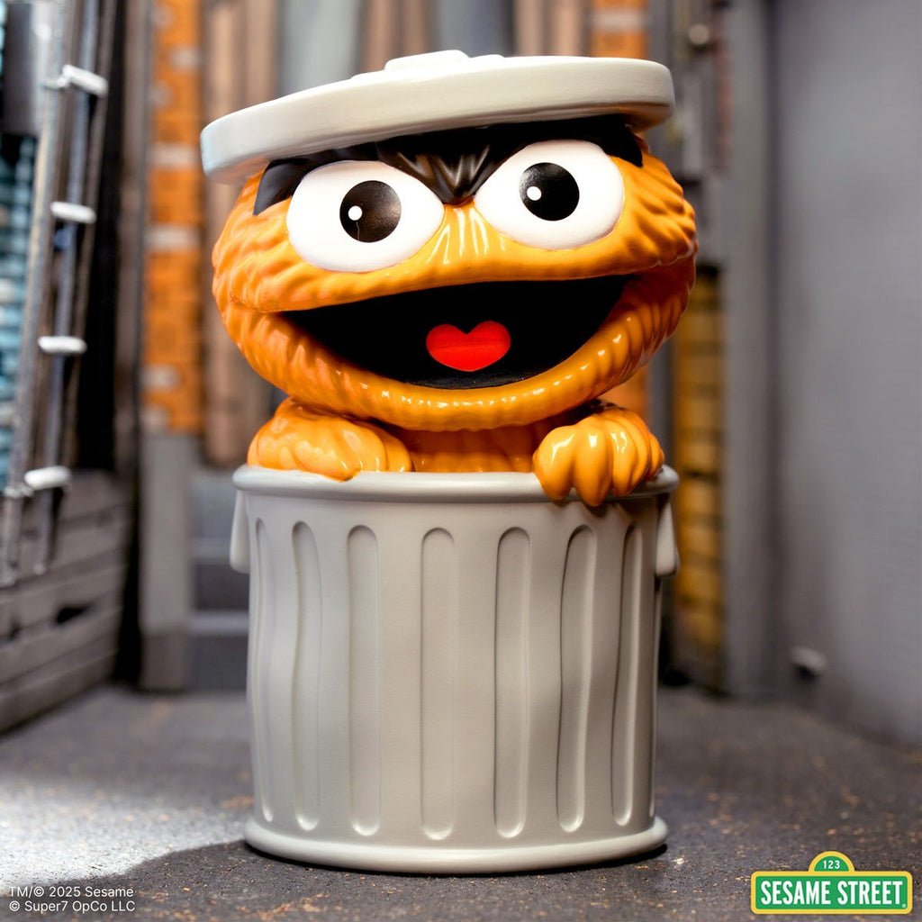 Sesame Street Oscar the Grouch (Orange) FUN! FUN! Vinyl Figure