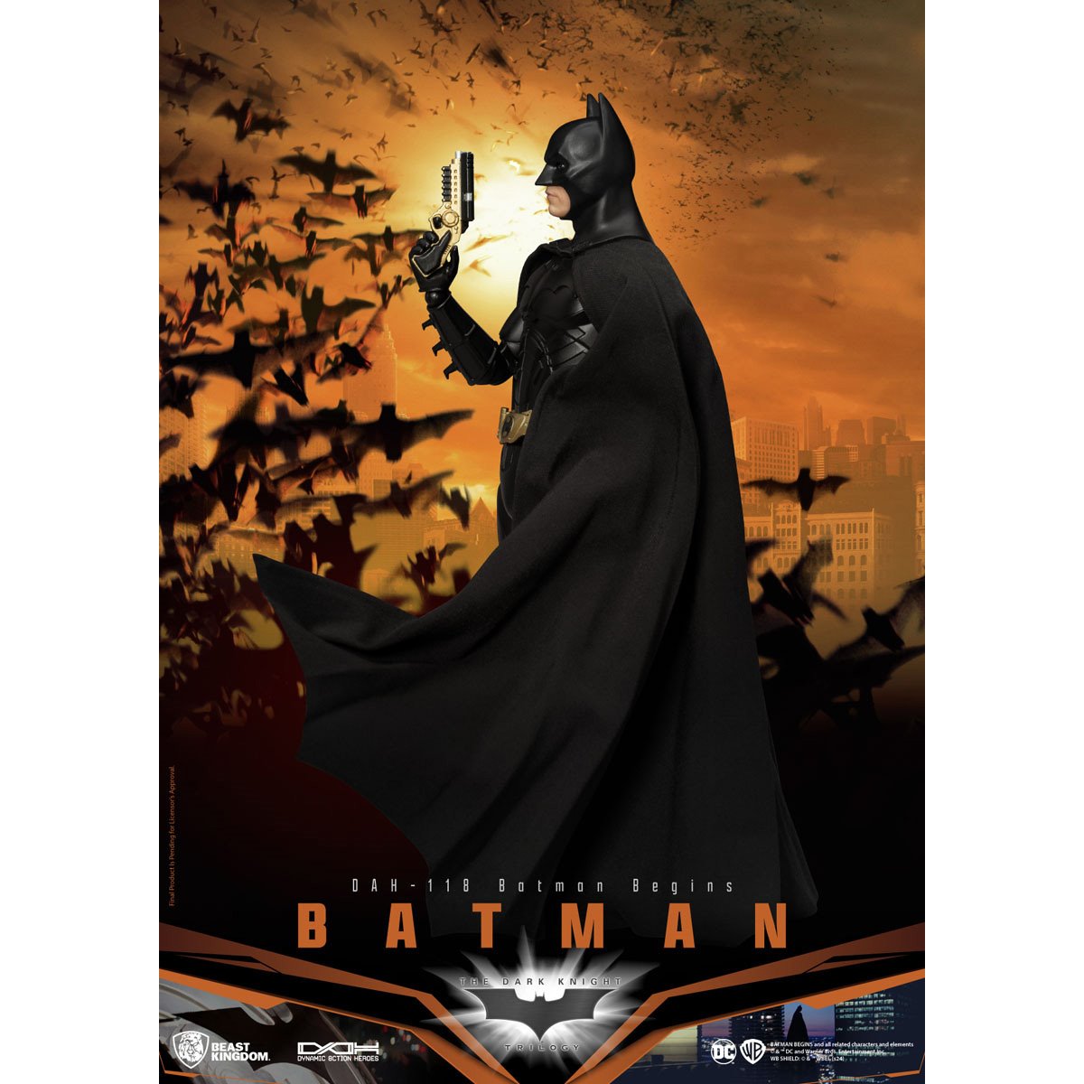 Batman Begins DAH-118 Dynamic 8-Ction Heroes Batman Action Figure