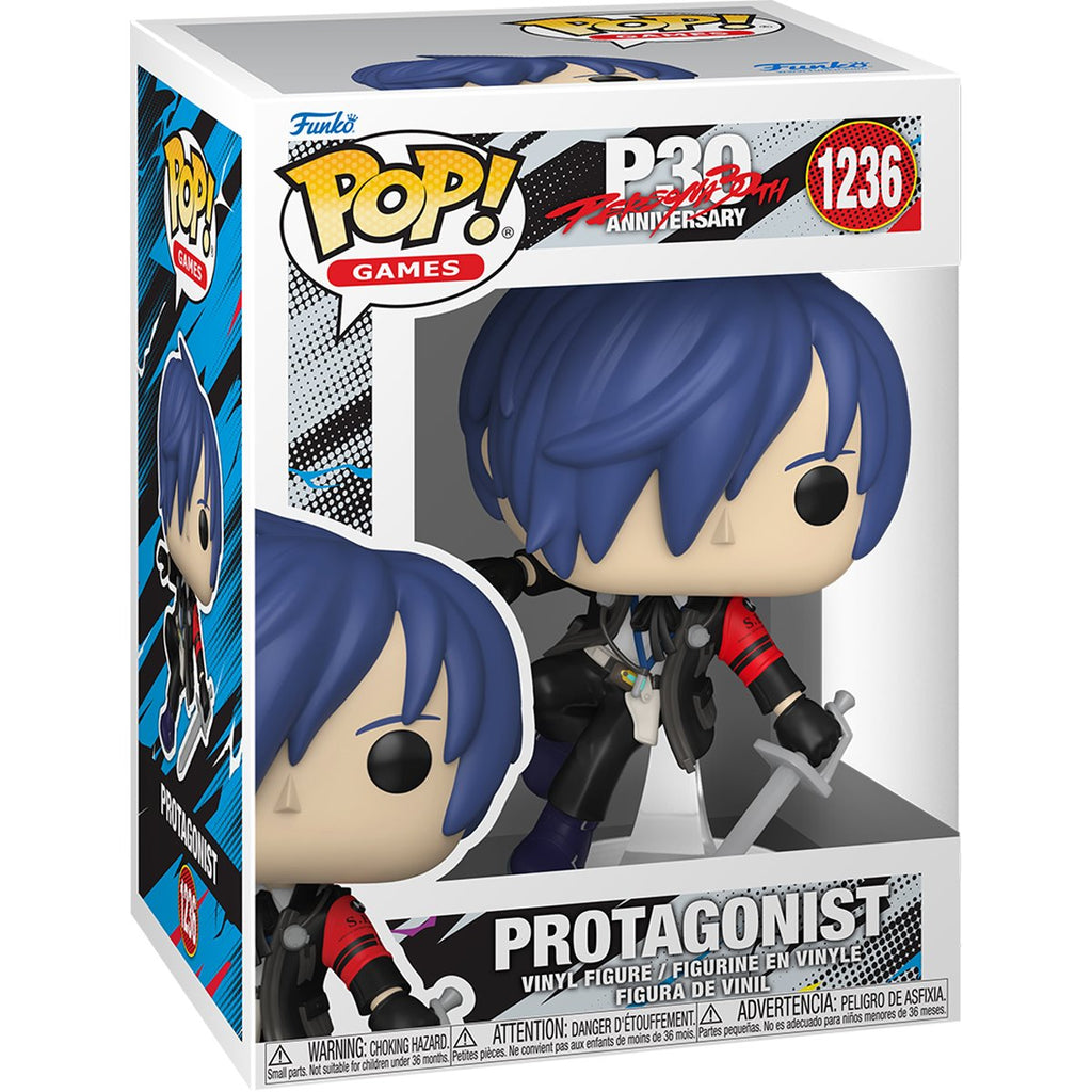 Persona 30th Anniversary Persona 3 Male Protagonist Funko Pop! Vinyl Figure #1236