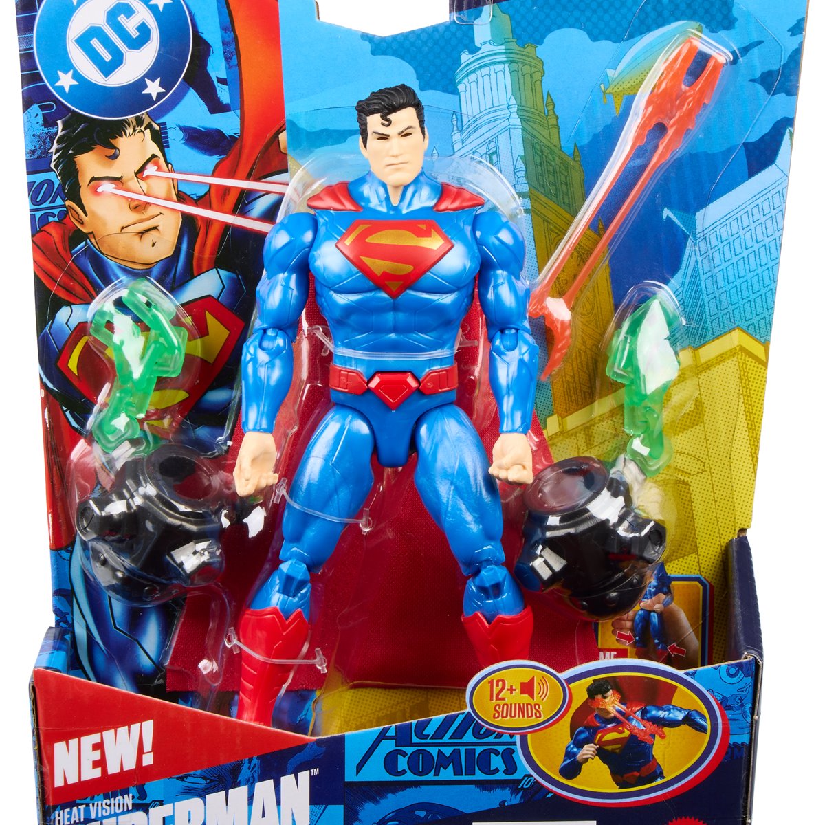 DC Premiere Wave 1 Heat Vision Superman Action Figure