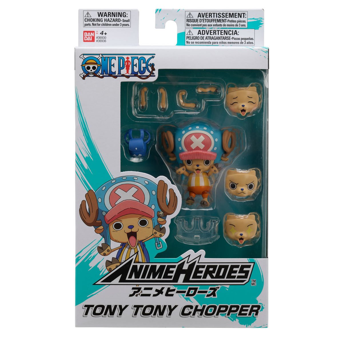 One Piece Anime Heroes Action Figure Wave 1 Case of 6