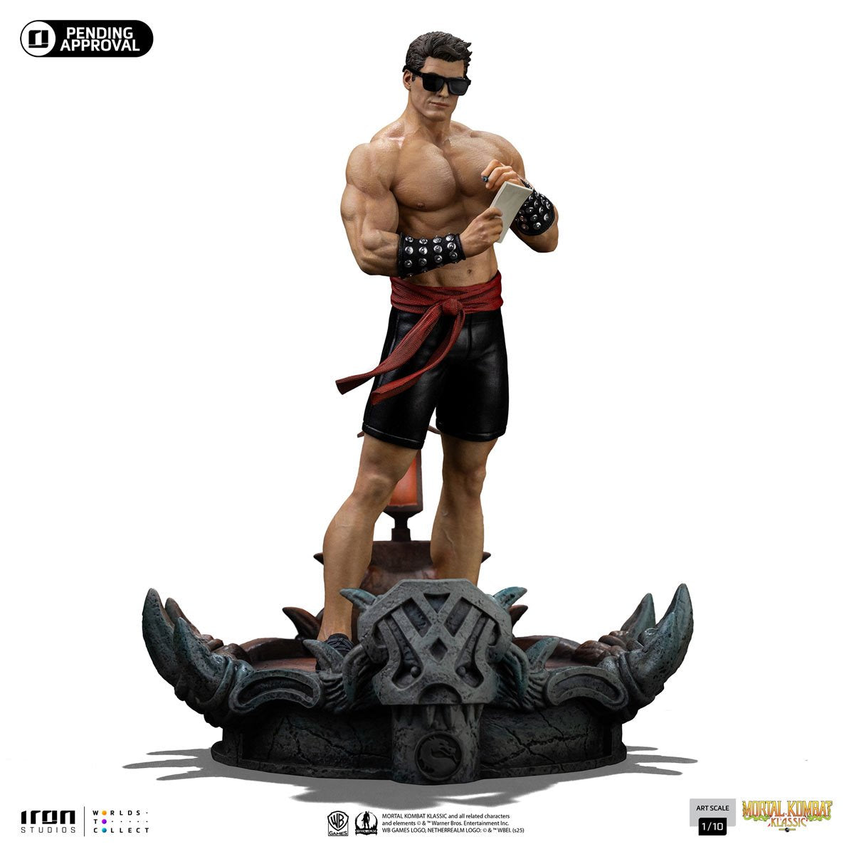 Mortal Kombat Klassic Johnny Cage 1:10 Art Scale Limited Edition Statue