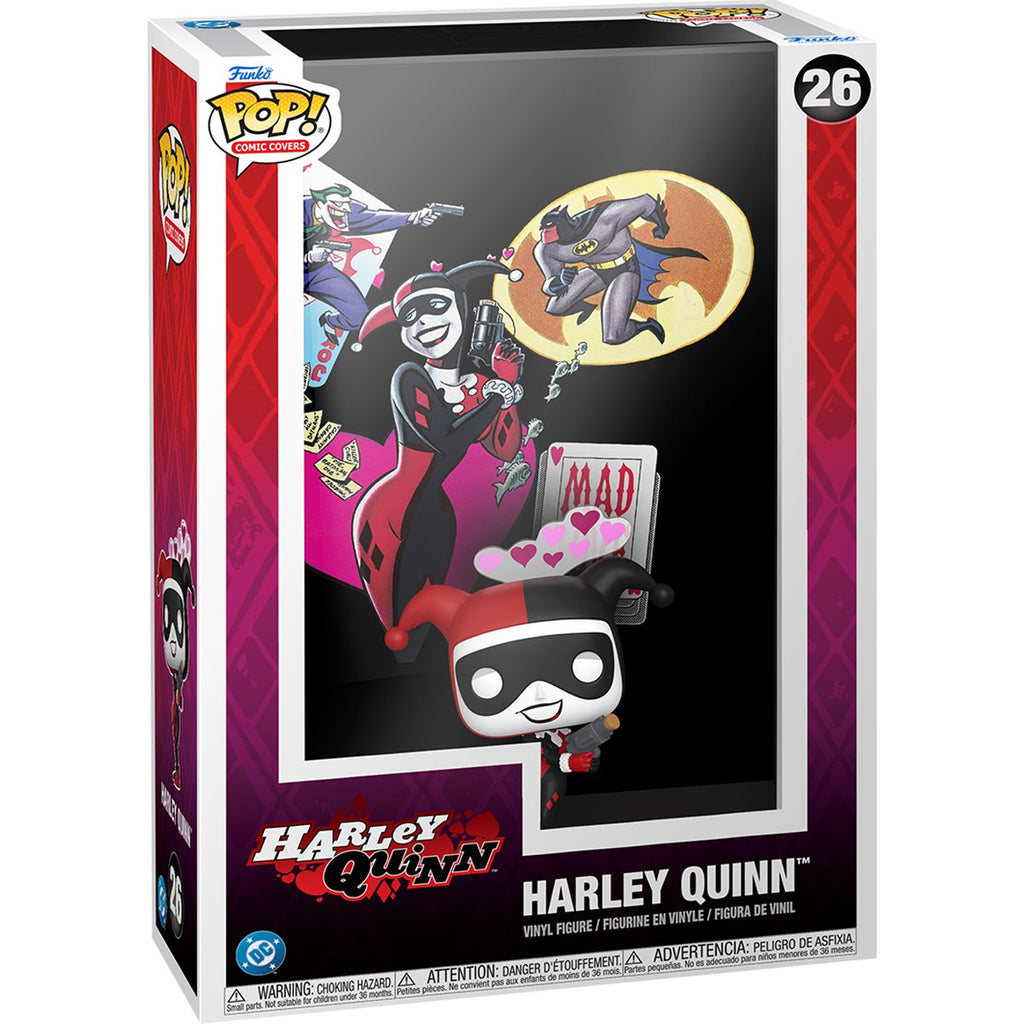 The Batman Adventures: Mad Love #1 Harley Quinn Funko Pop! Comic Cover Figure #26 with Case
