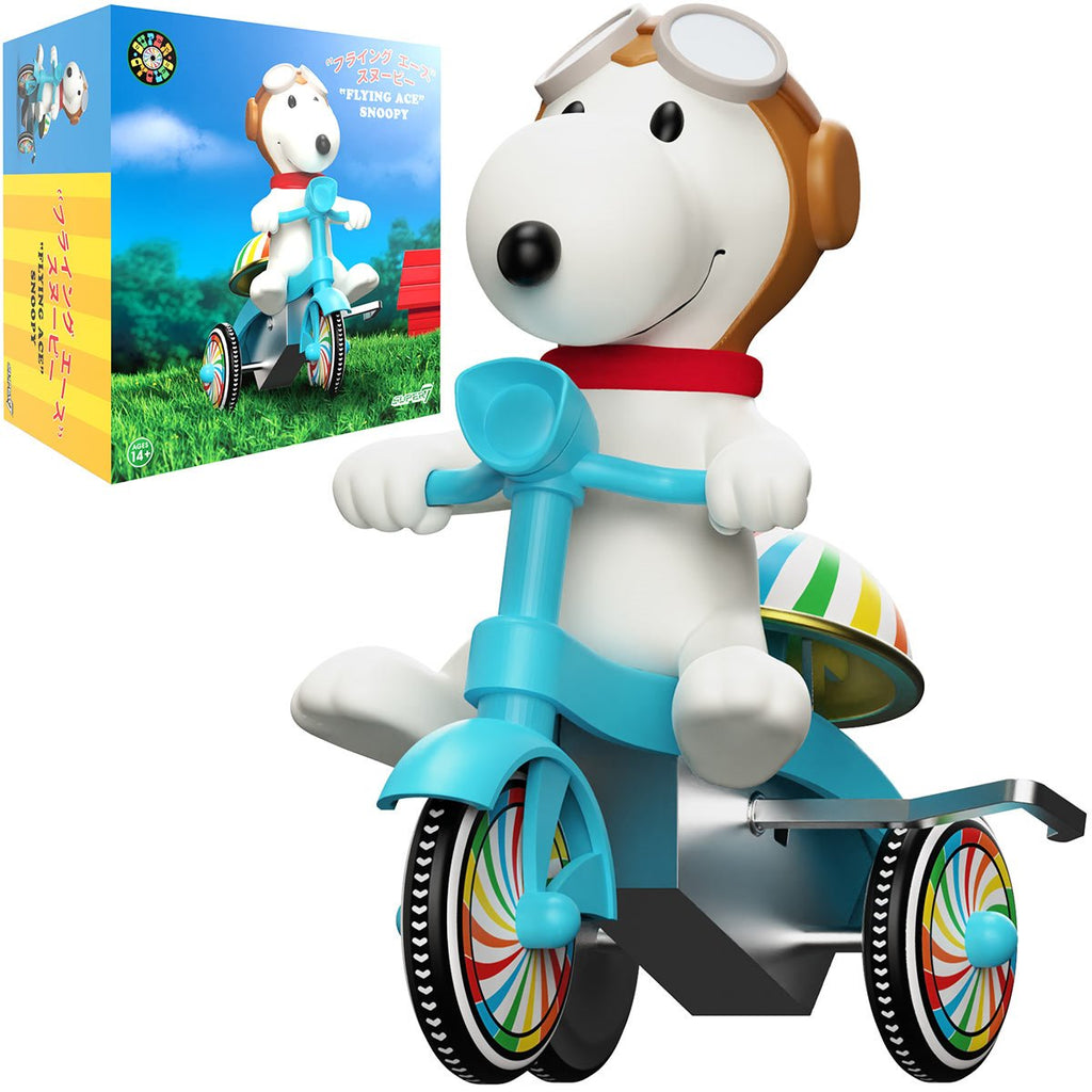Peanuts Snoopy Flying Ace Super Cycles Vinyl Figure