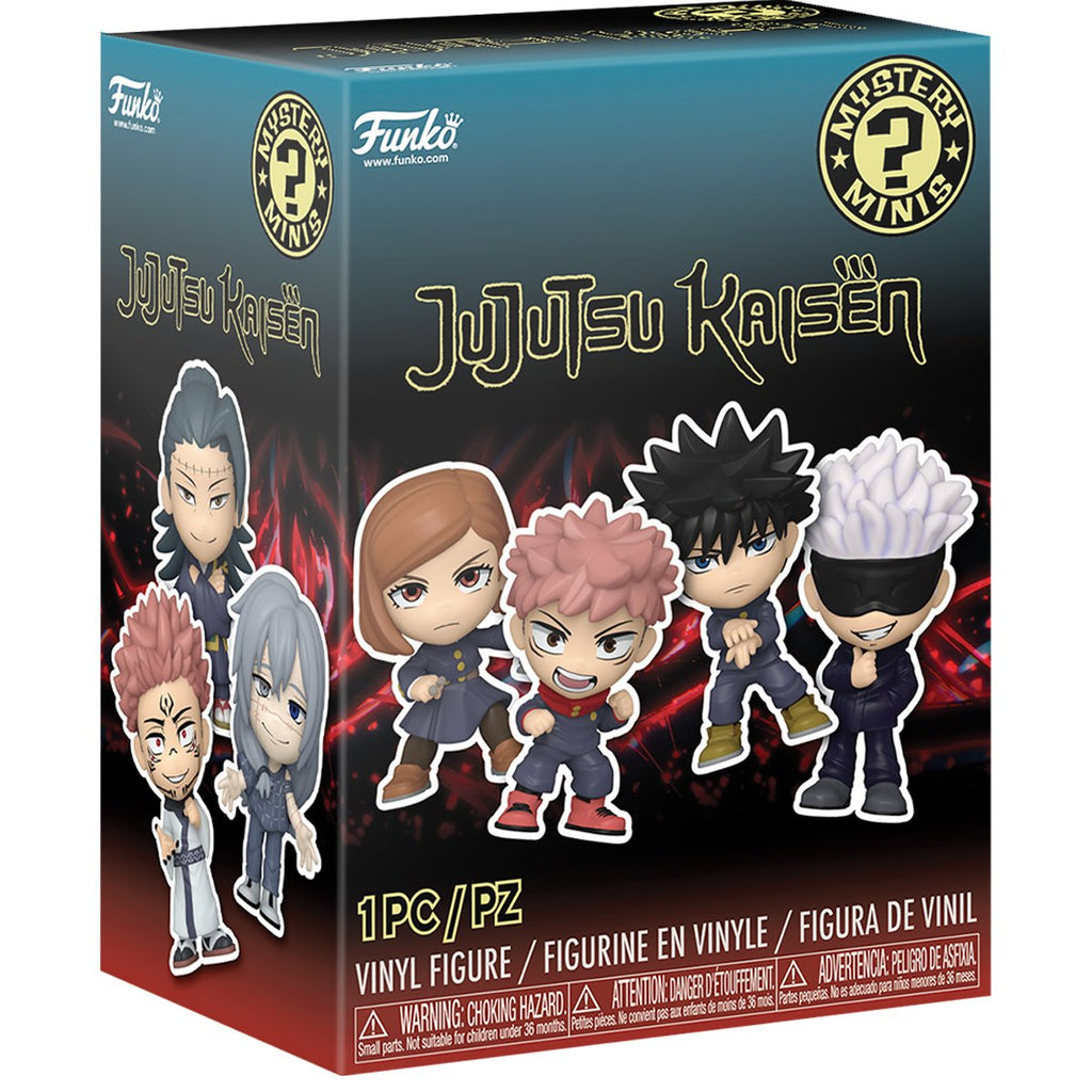 Jujutsu Kaisen Funko Mystery Minis Mini-Figure Display Case of 12