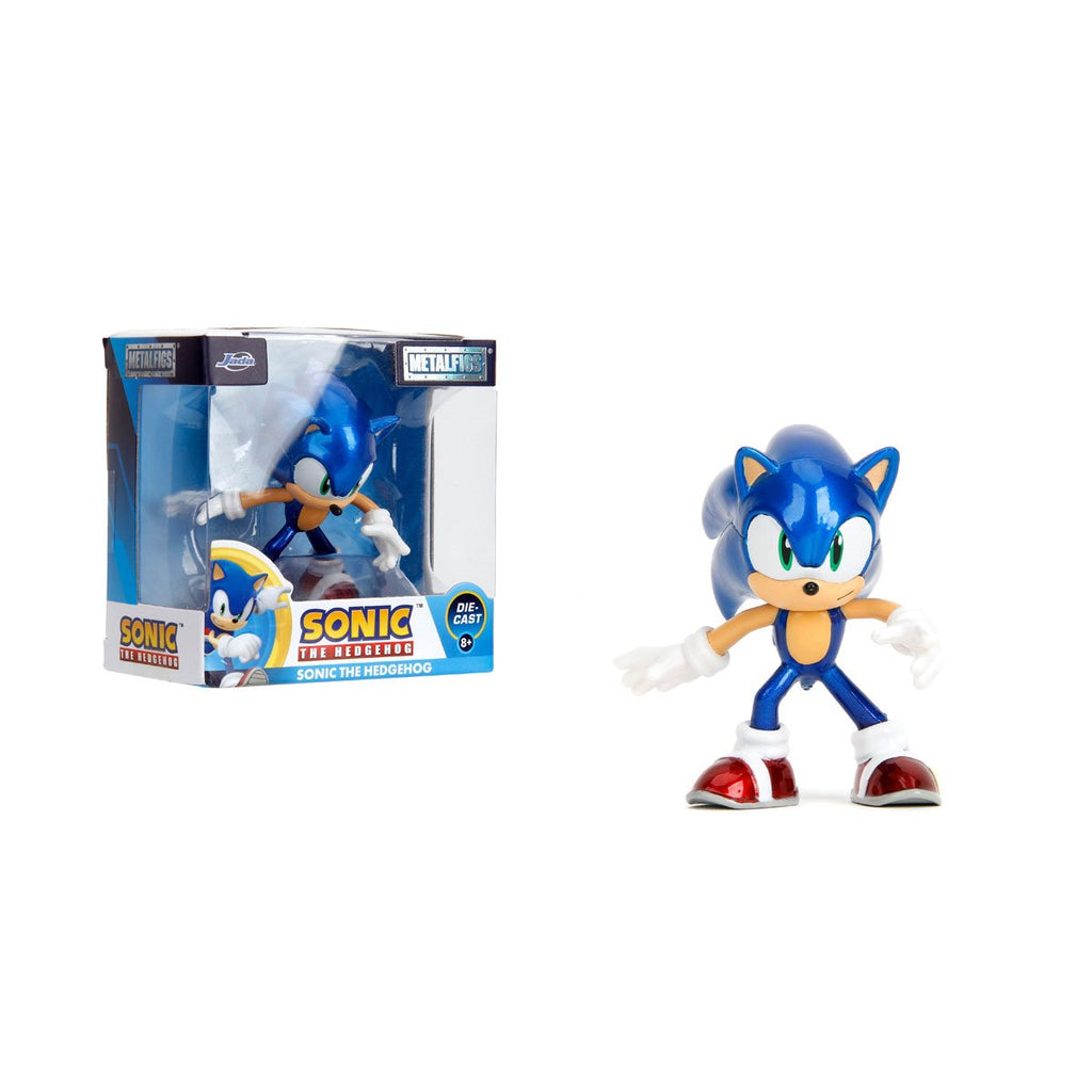 Sonic the Hedgehog Wave 1 MetalFigs 2 1/2-Inch Die-Cast Metal Mini-Figure Set of 4
