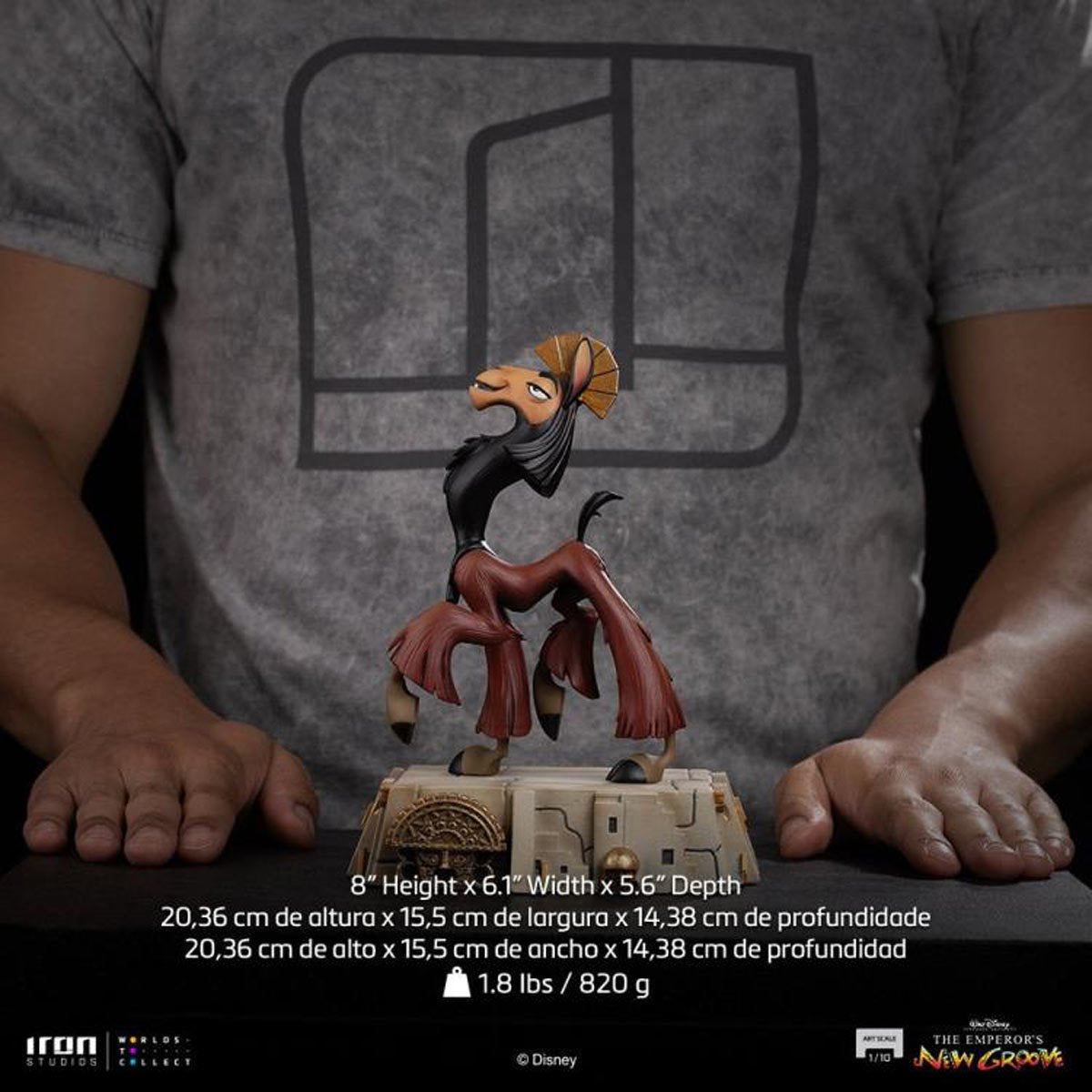 The Emperor's New Groove Kuzco in Human and Llama Form 1:10 Art Scale Limited Edition Statue