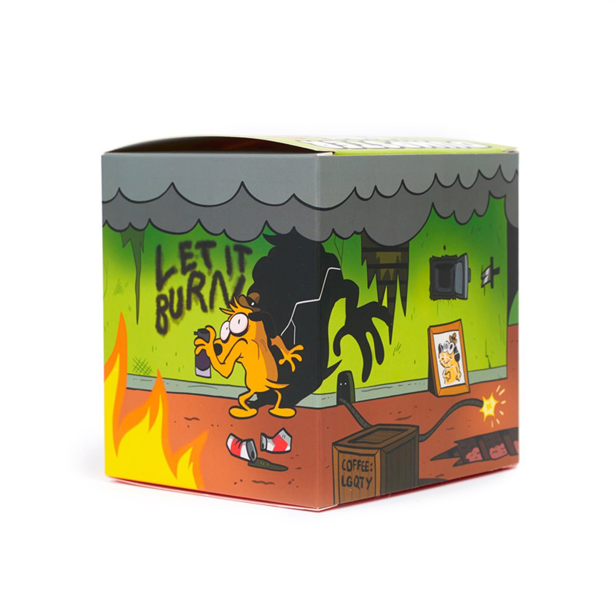 Lil Dumpster Fire This is Fine Vinyl Figure