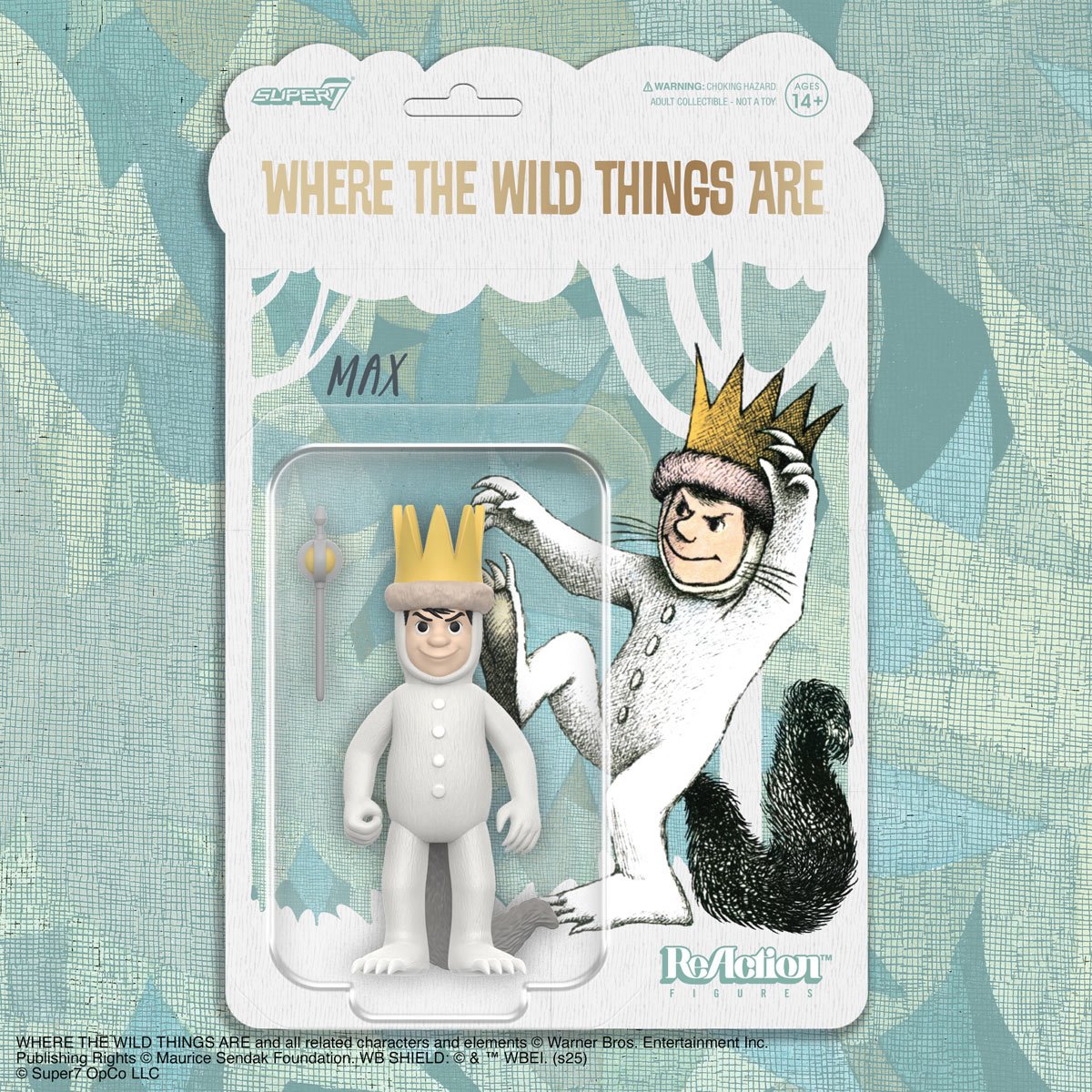 Where The Wild Things Are Max 3 3/4-Inch ReAction Figure